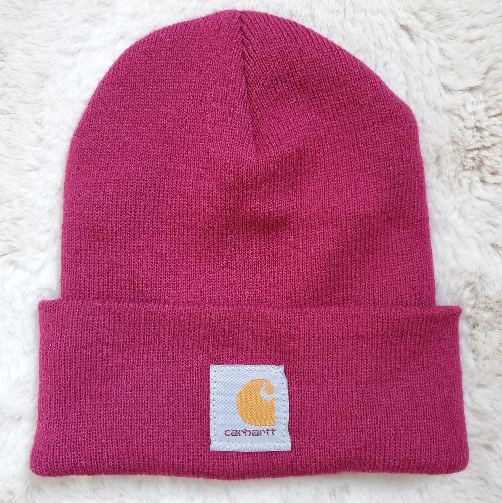 NEW Carhartt Pink Tulip Beanie Watch Hat